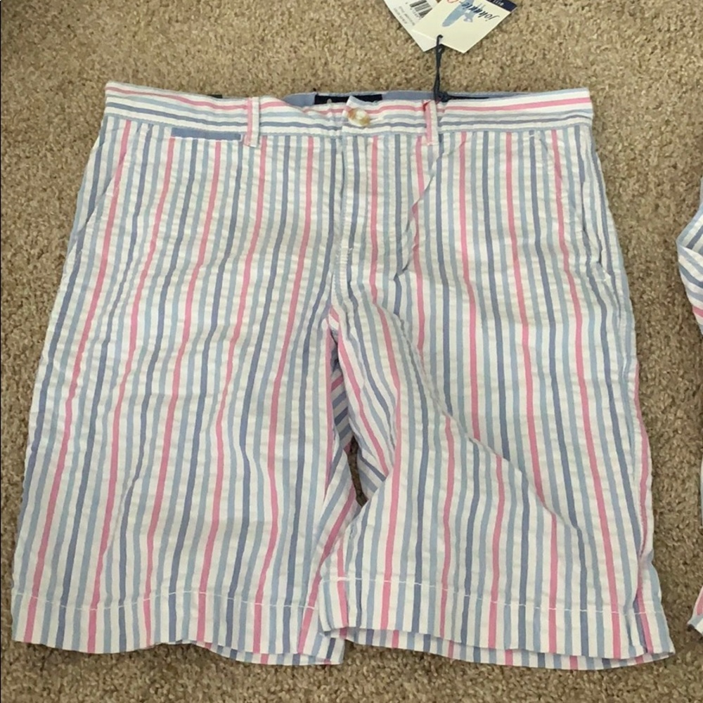 Bermuda stripe shorts